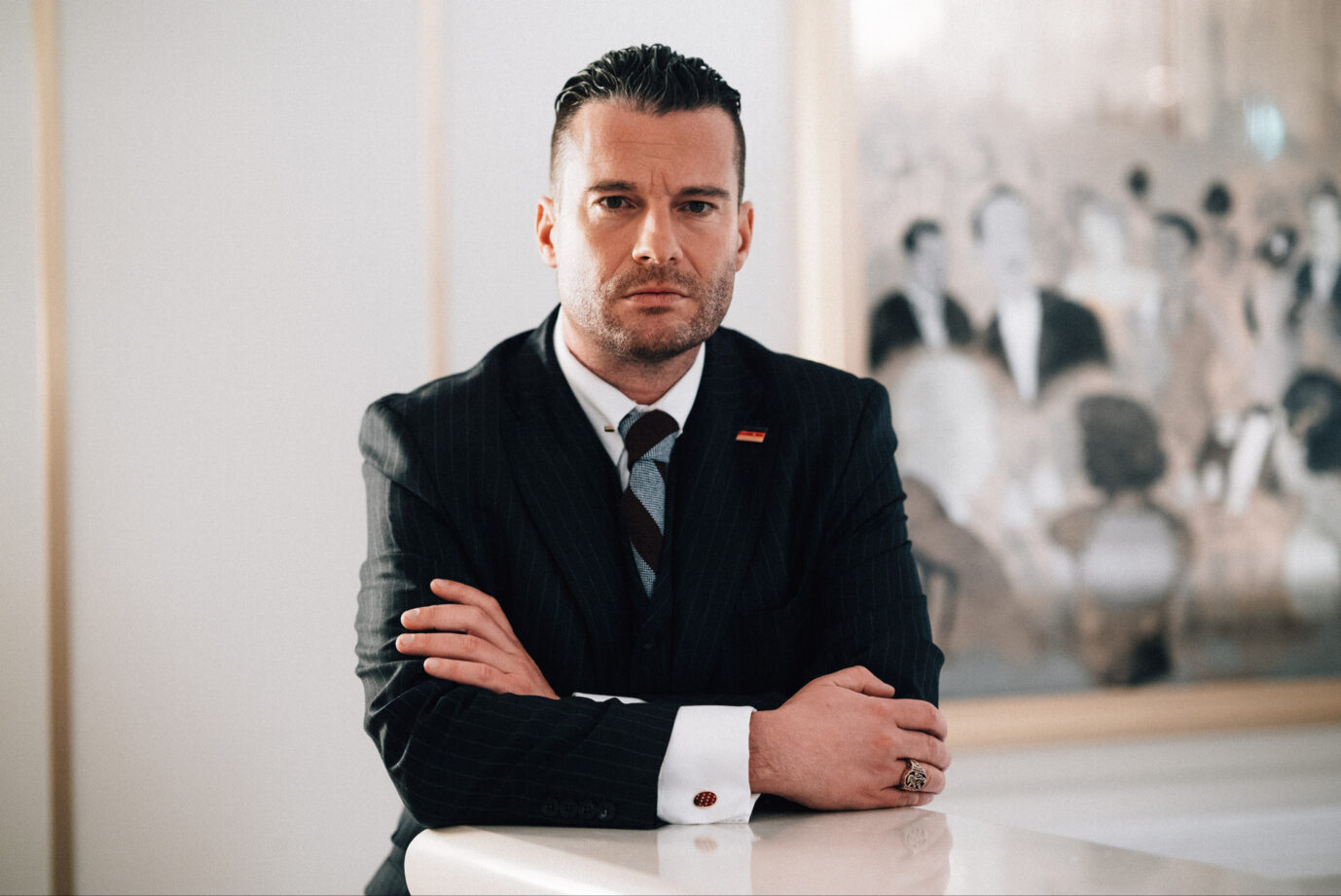 „Deutschland-Kurier“-Chefredakteur David Bendels: Will sich mit allen juristischen Mitteln wehren. Wieder von Faeser angezeigt. Foto: Privat